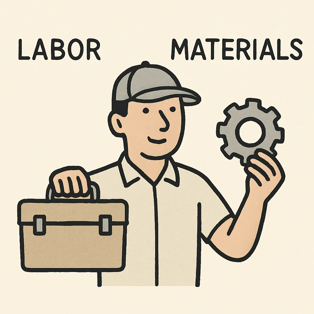 Comprehensive versus non-comprehensive MEP maintenance agreement illustration from PDF
