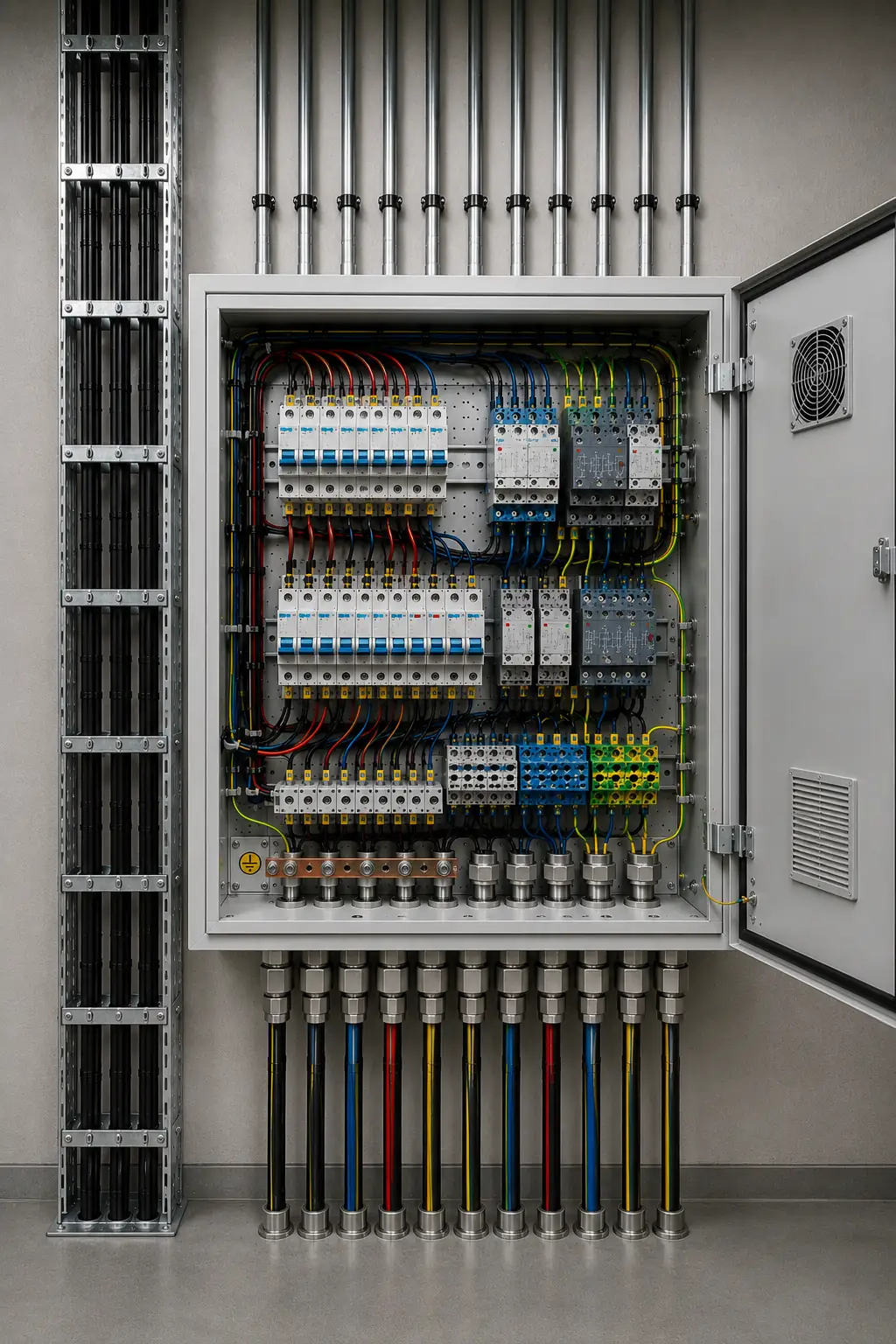 Electrical panel and wiring installation in Dubai