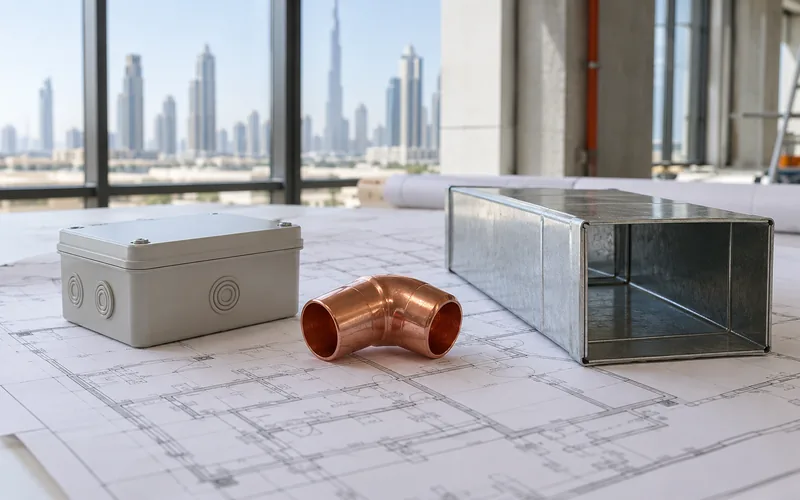 Mechanical, electrical and plumbing samples for BOQ scope planning